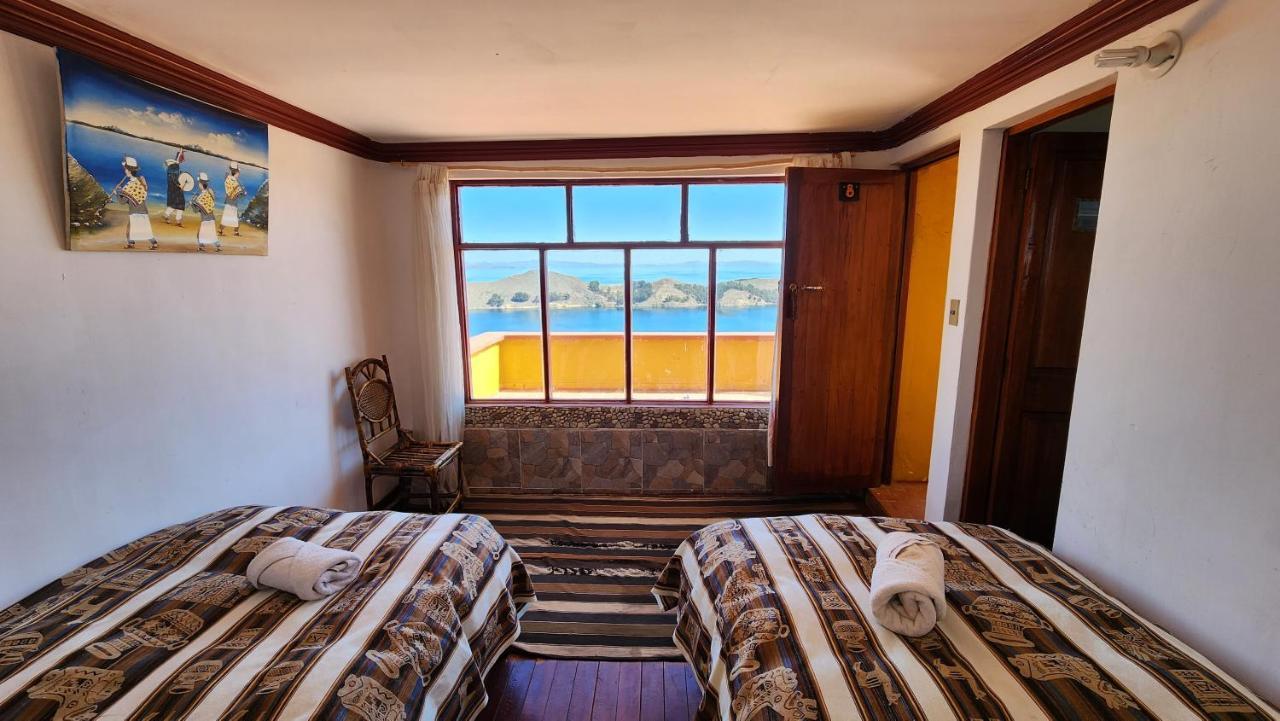 Hostal Puerta Del Sol Isla del Sol Εξωτερικό φωτογραφία
